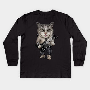 METALCAT Kids Long Sleeve T-Shirt